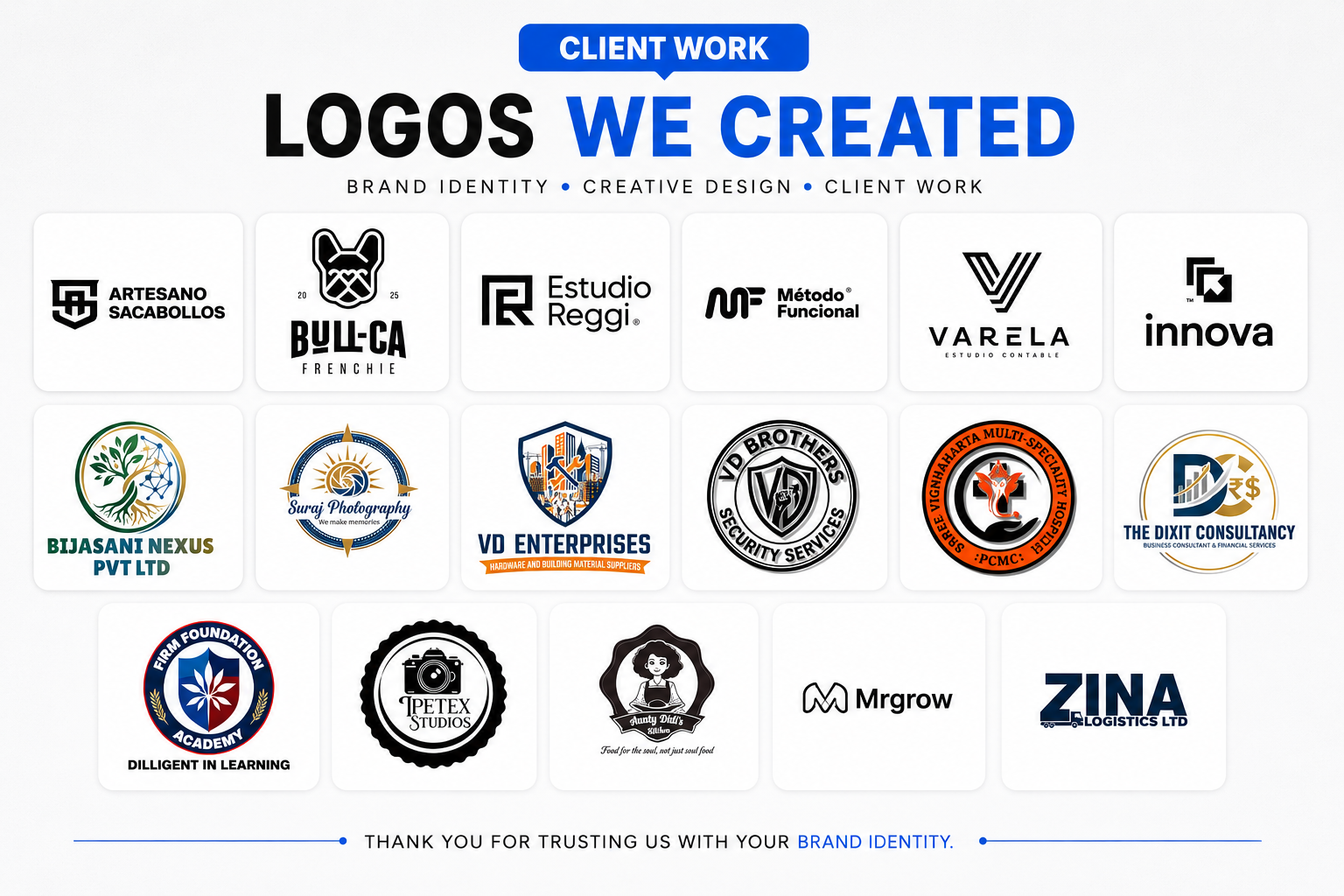 logos we created